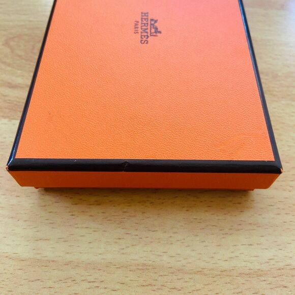 Hermes Gift Box - small rectangle jewelry box {empty} (5.15" x 3.4" x 0.8") - Picture 6 of 6